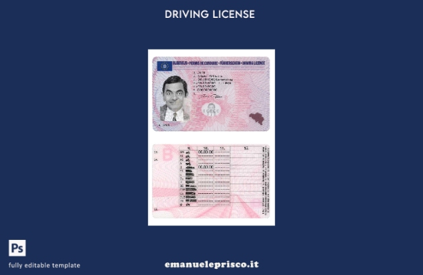 verified style modello di versione DL Belgio in stile verificato template